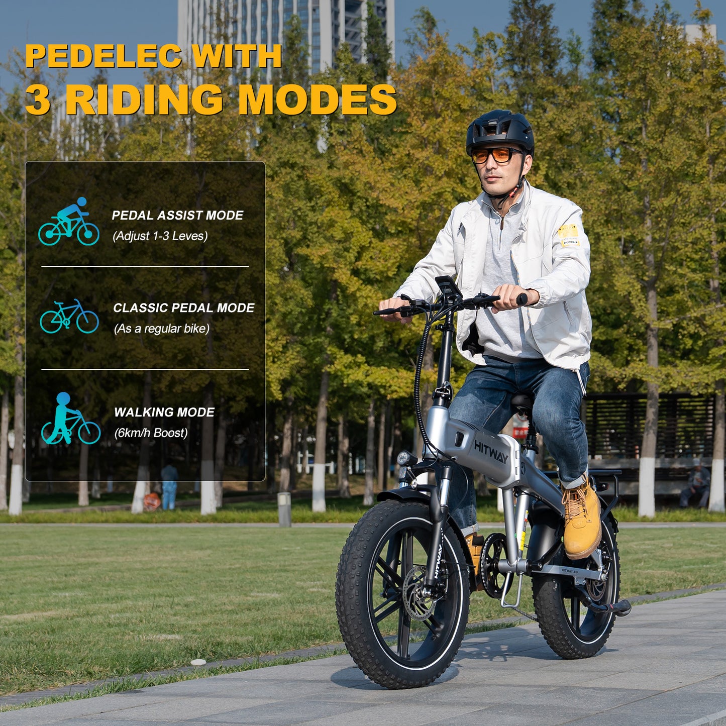 Vélo électrique pliant BK36