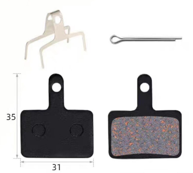 Pielas de freno de Ebike (2 piezas)