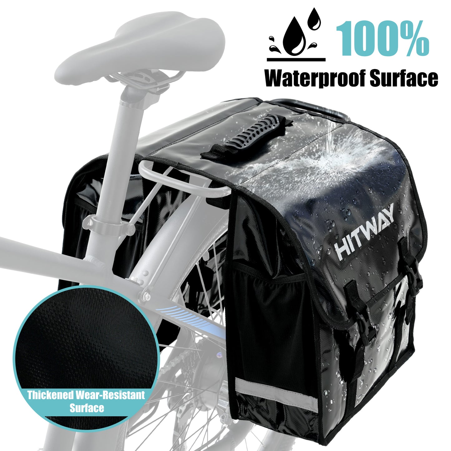Ebike dubbele hangende tas