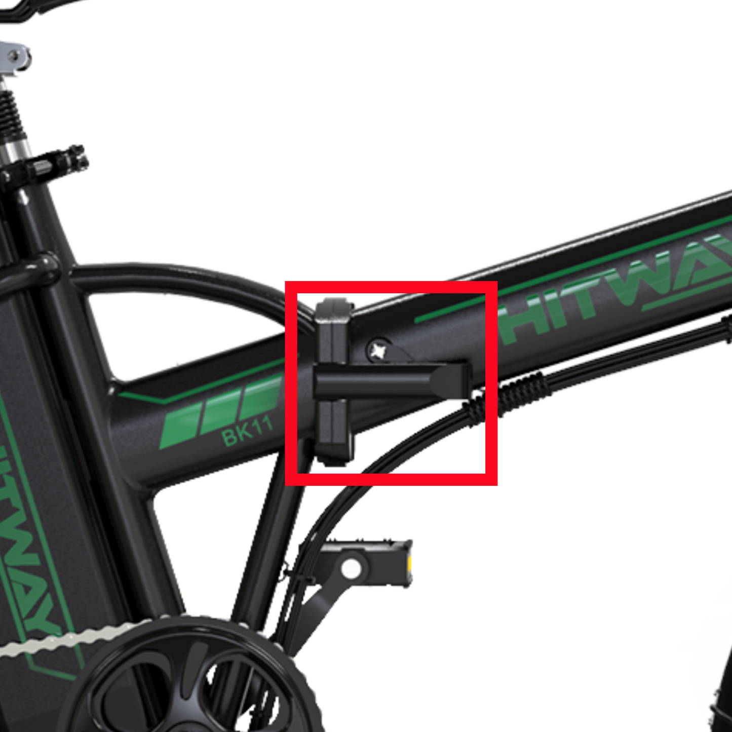 Ebike Folding Handle