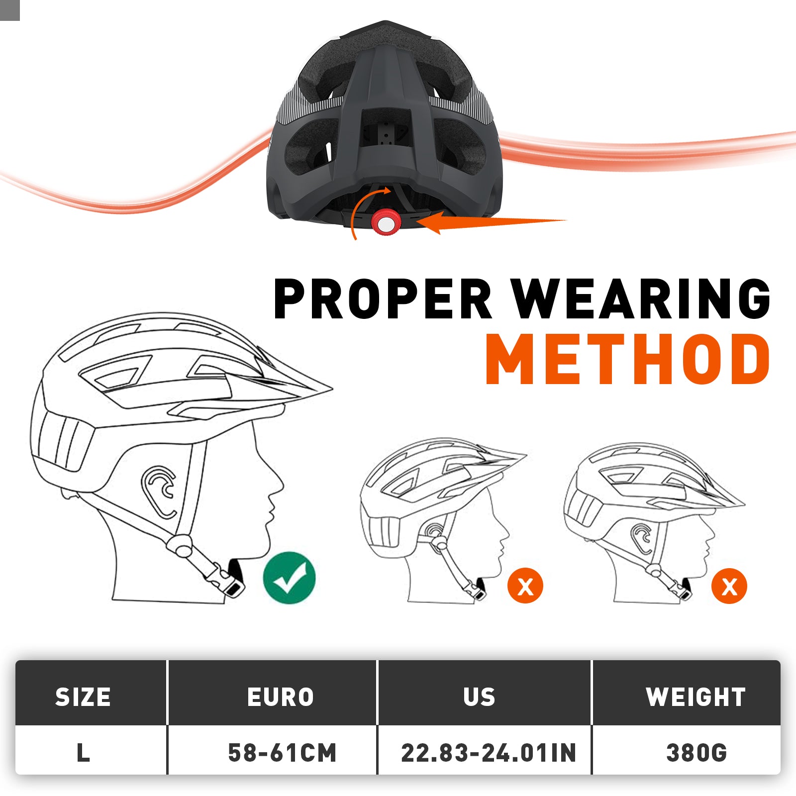 Casque de vélo
