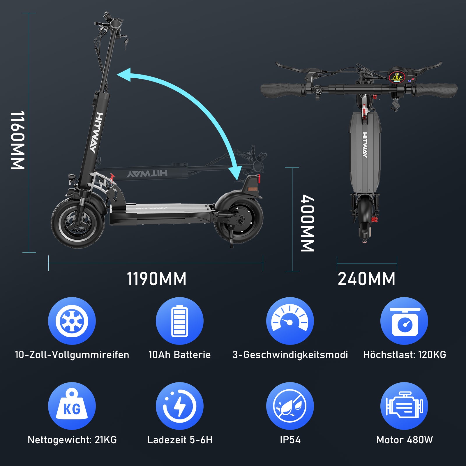 H5 ABE Scooter elettrico
