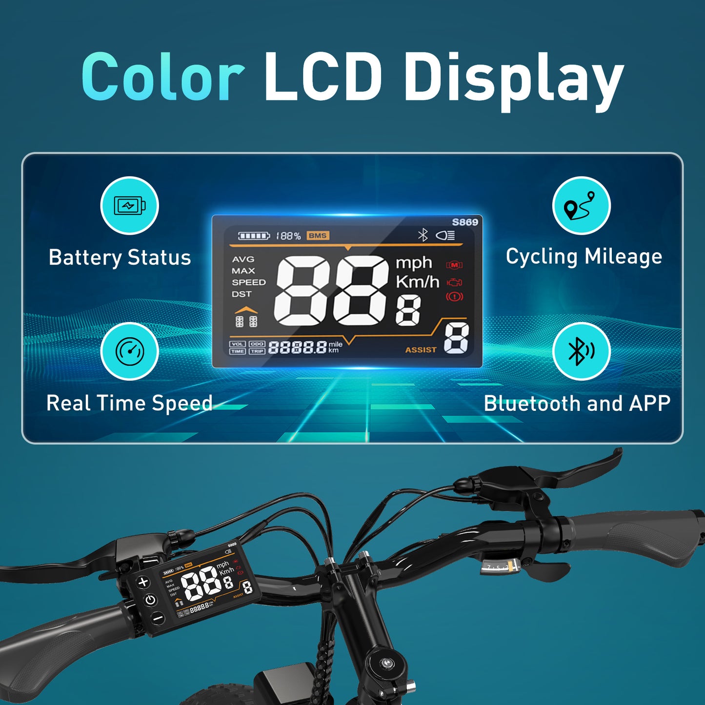 BK15 4.0 Fat Tire Electric Rower