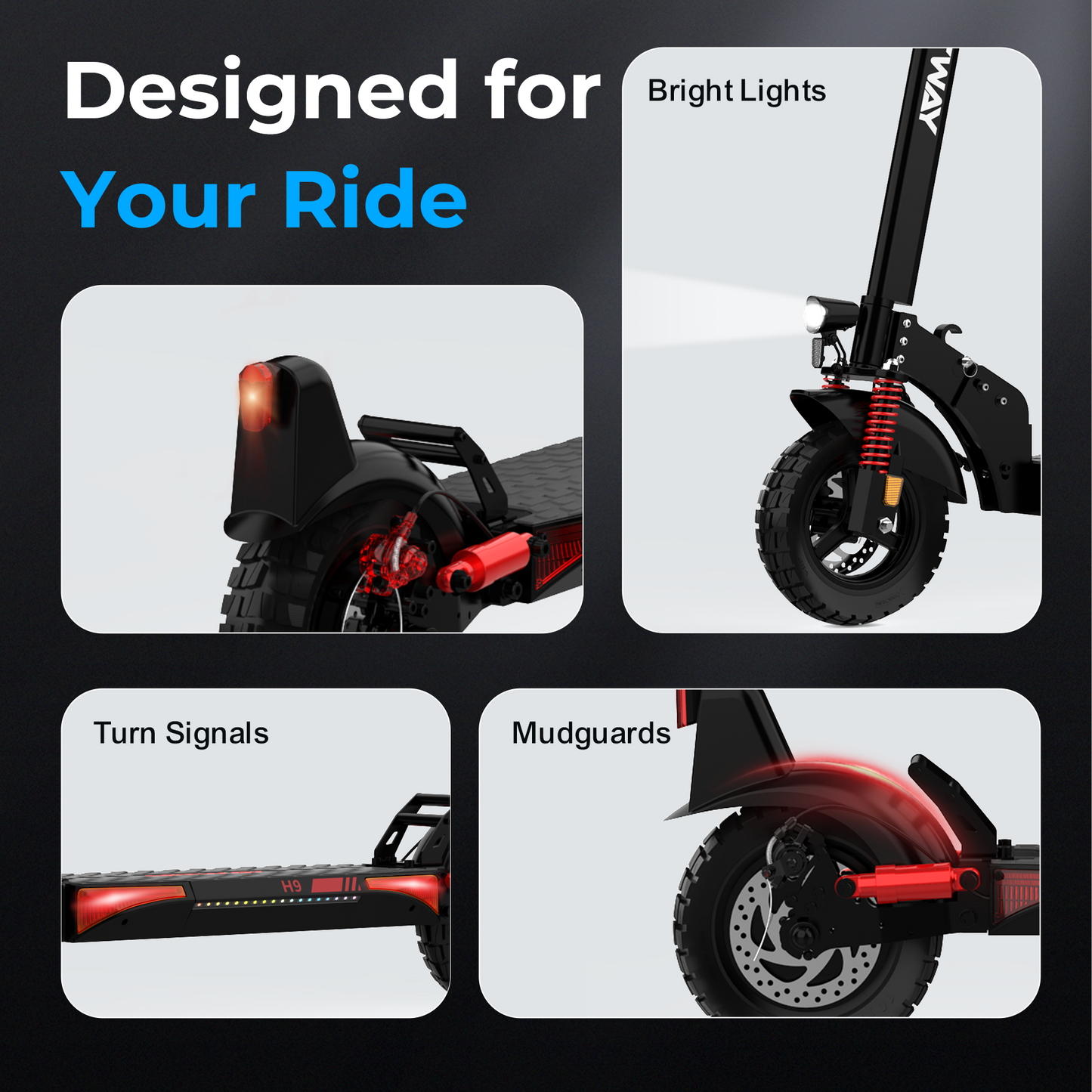 H9 Folding E-Scooter