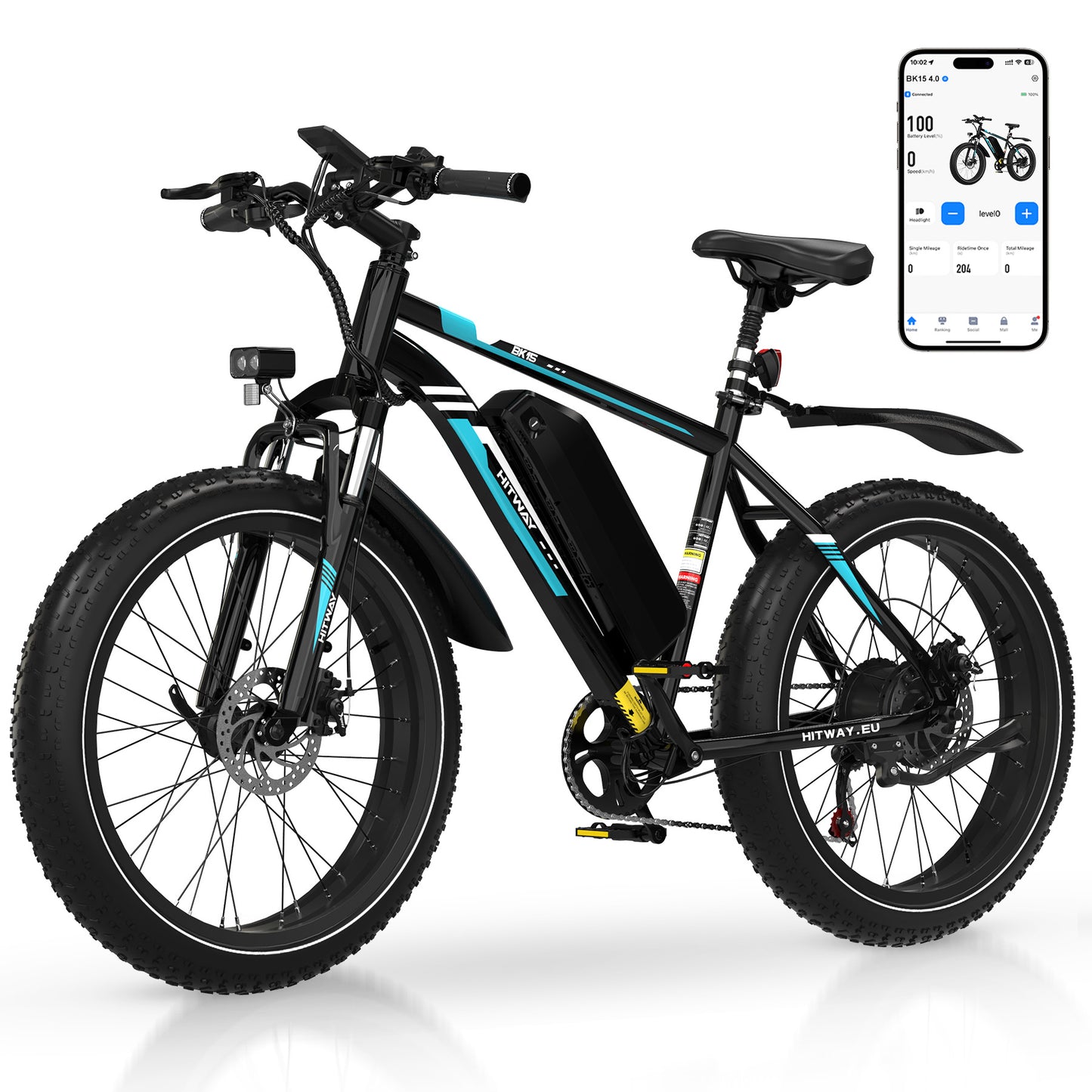 BK15 4.0 Fat Tire Electric Bike