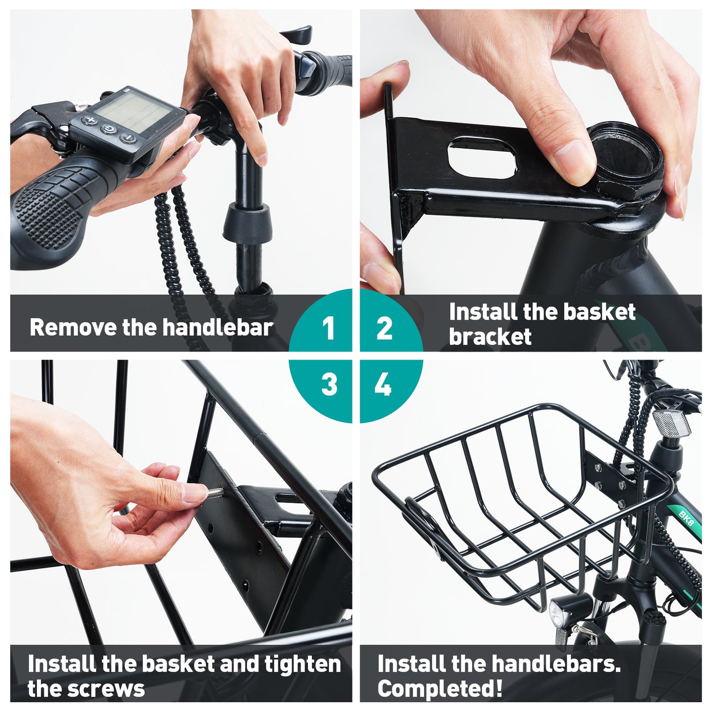 Bicycle Front Basket 1 for BK8/BK8S