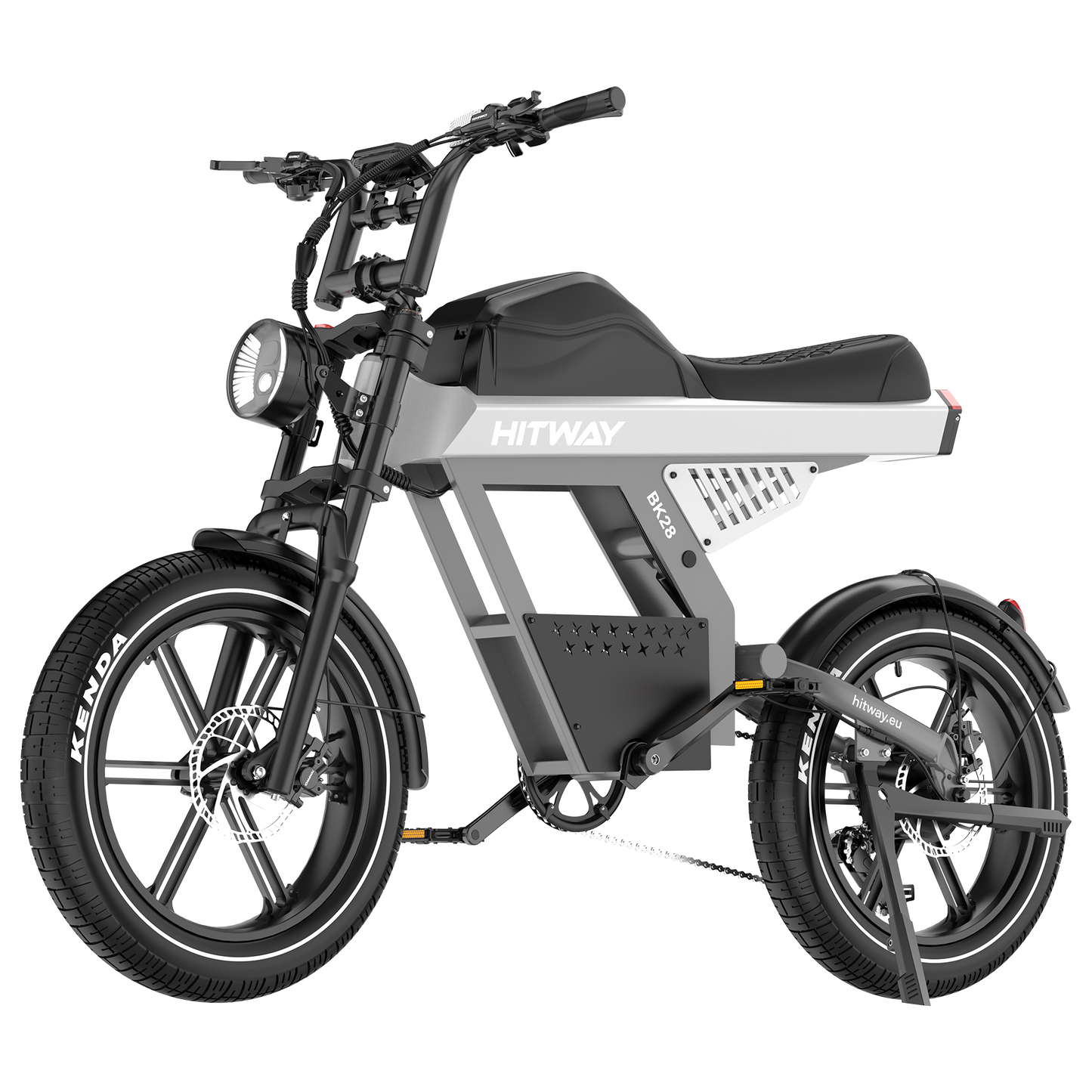 Bicicleta eléctrica con neumáticos gordos BK28
