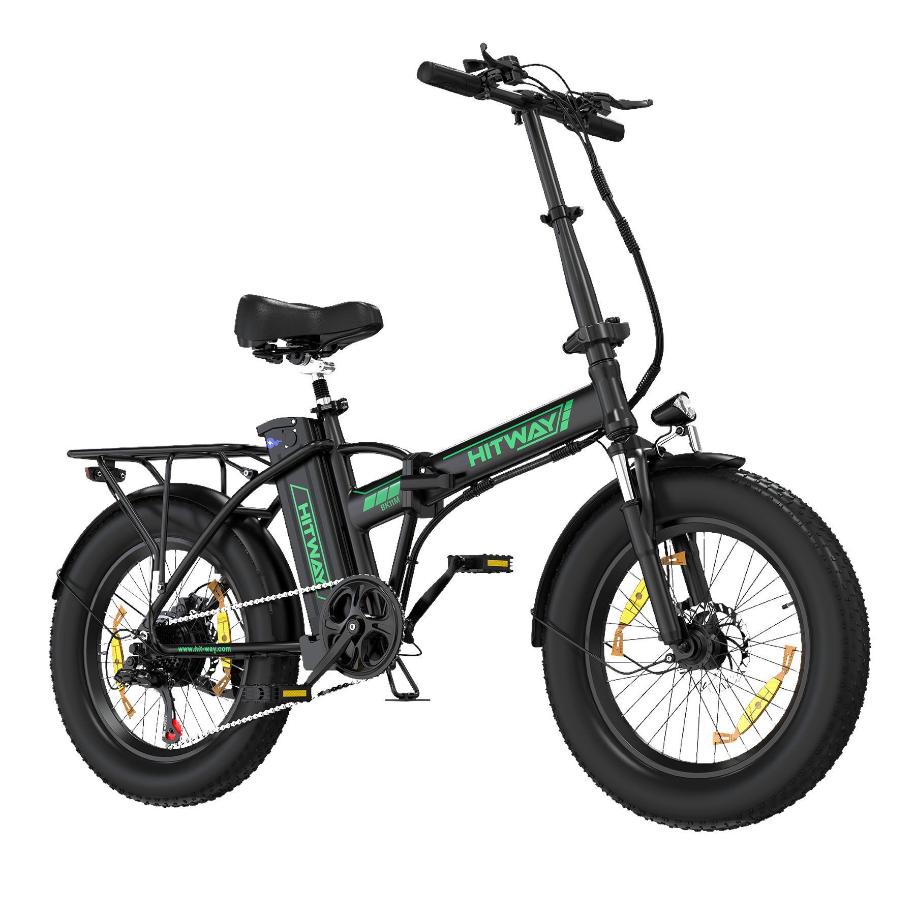 HITWAY BK11MS 48V 15AH Folding Electric Bike Fat Tire Ebike