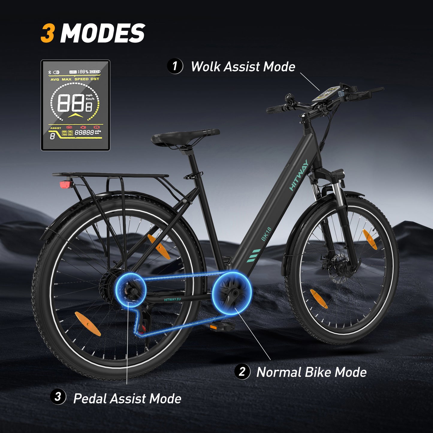 BK18 elektrisk cykel