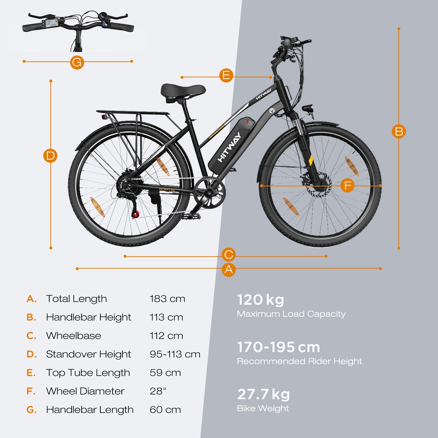 Bike elettrica BK27S