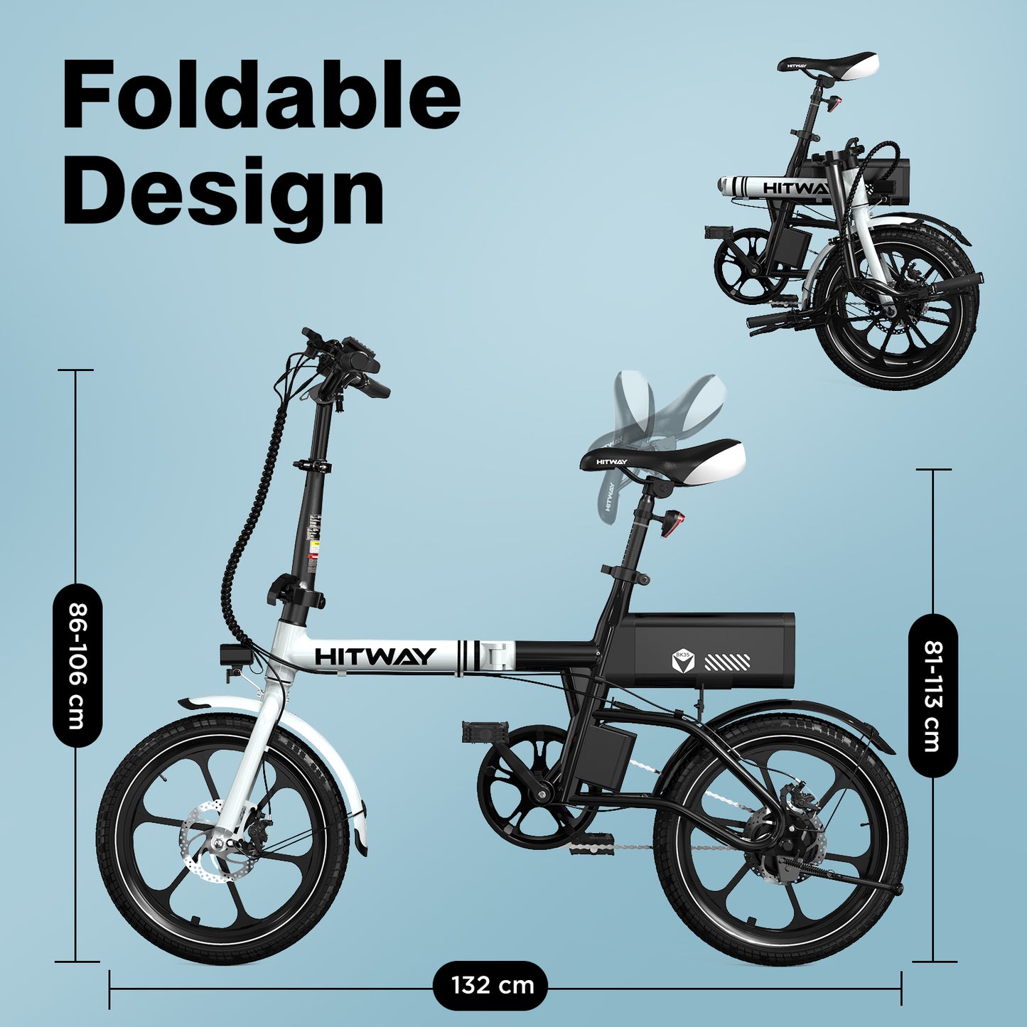 BK35s Falten -Elektrofahrrad
