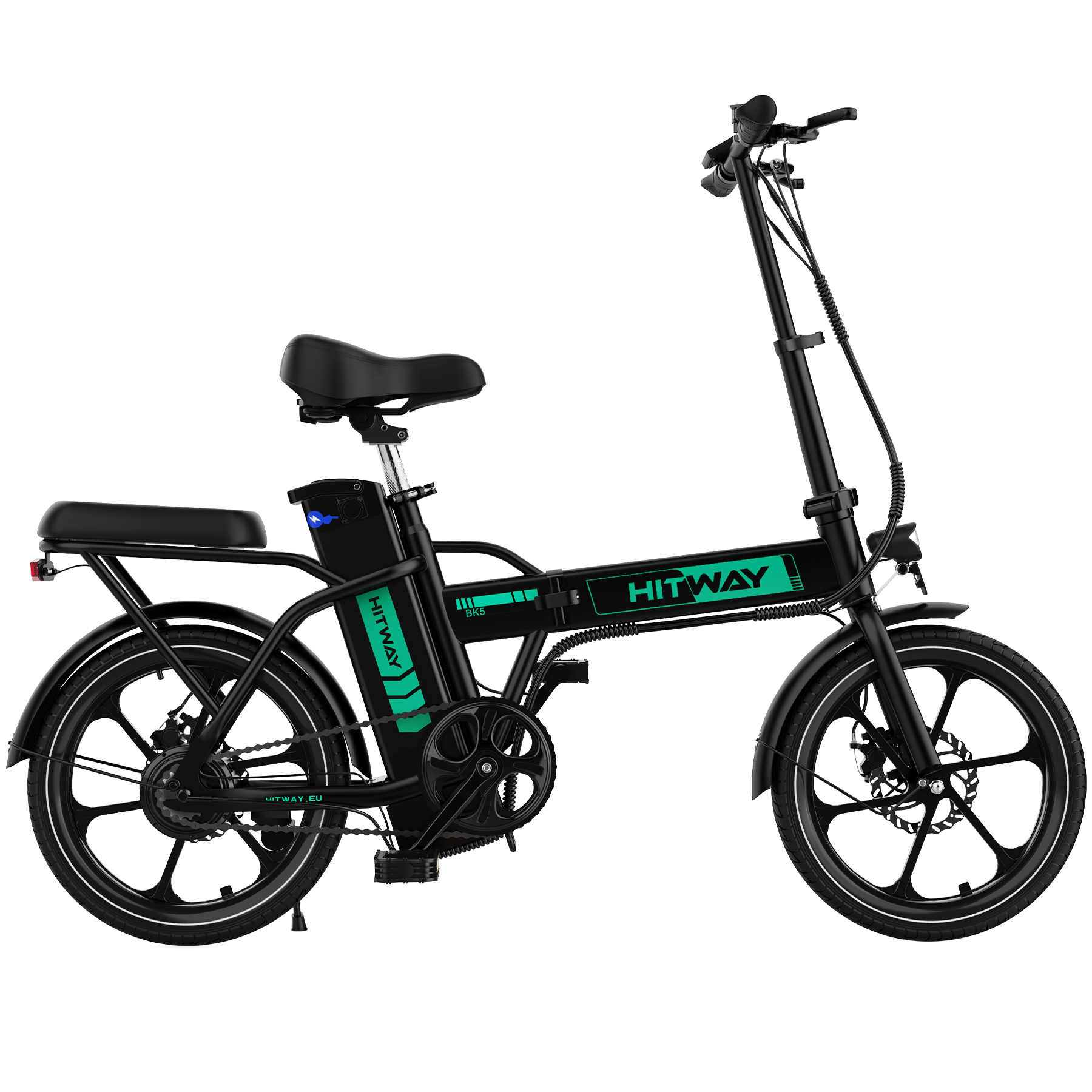 Ebike Bici Pieghevoli 16 Pollici Mini Tasca Da 16 Pollici Super