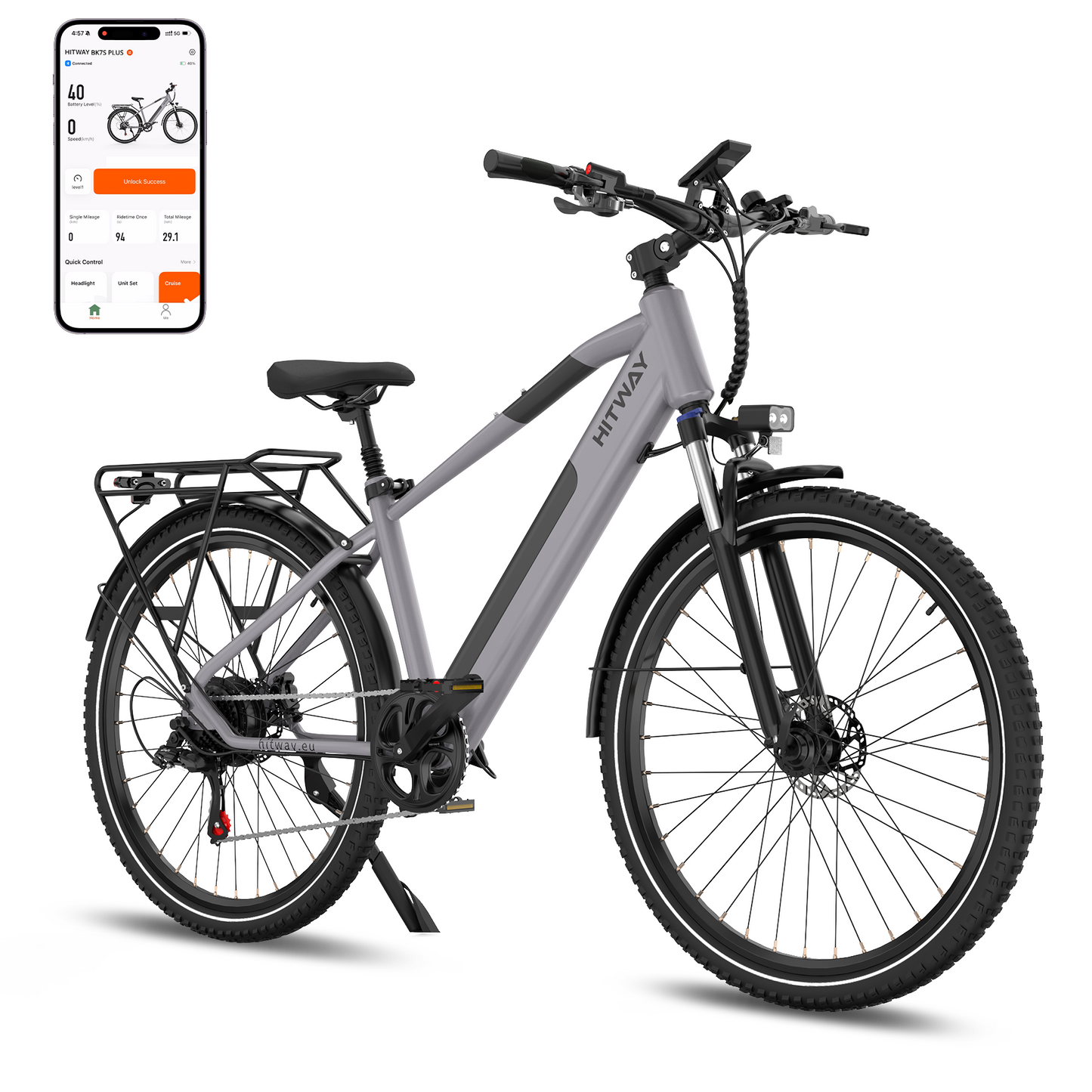 BK7S Plus 29 inch Electric Bike