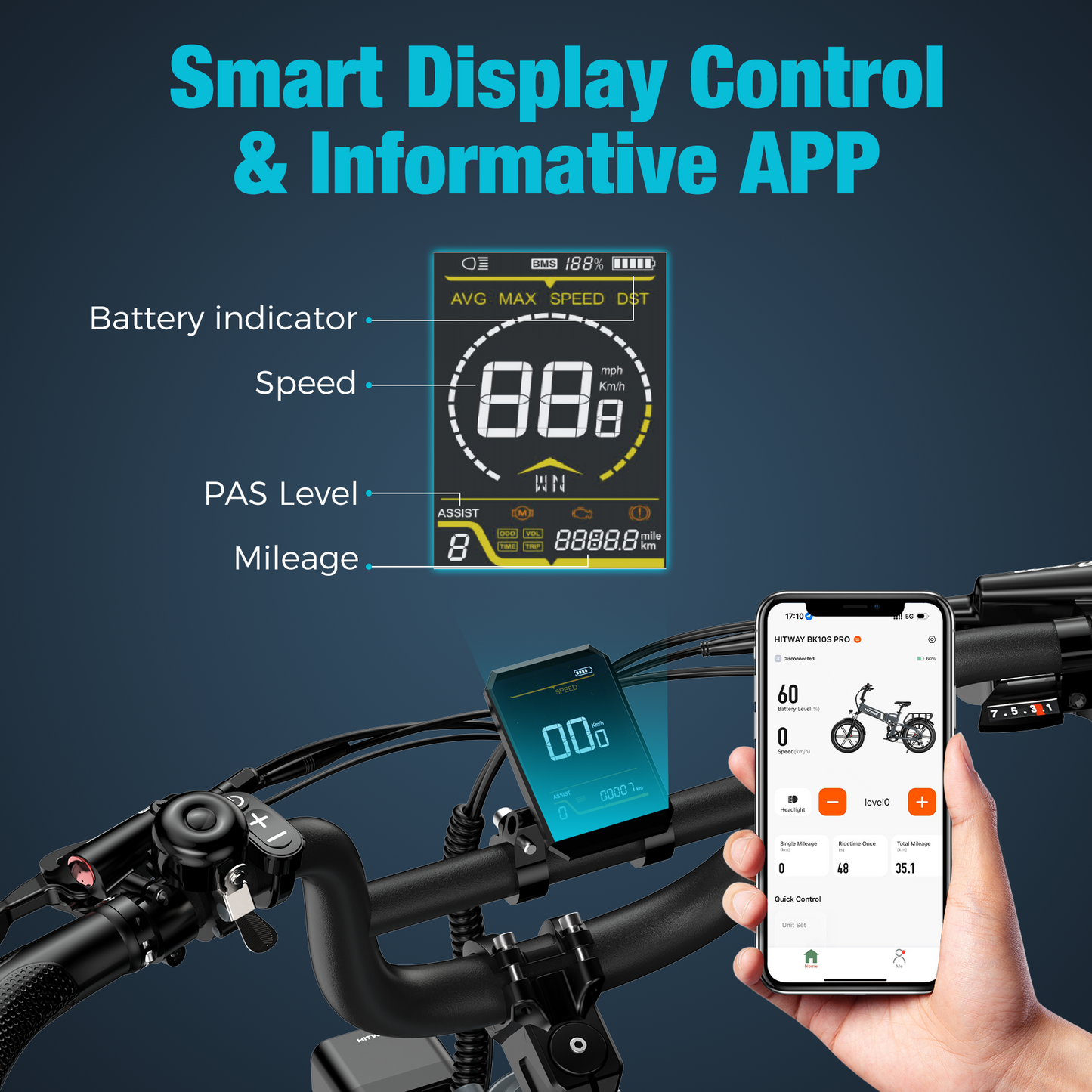 BK10S Pro Folding Electric Bike