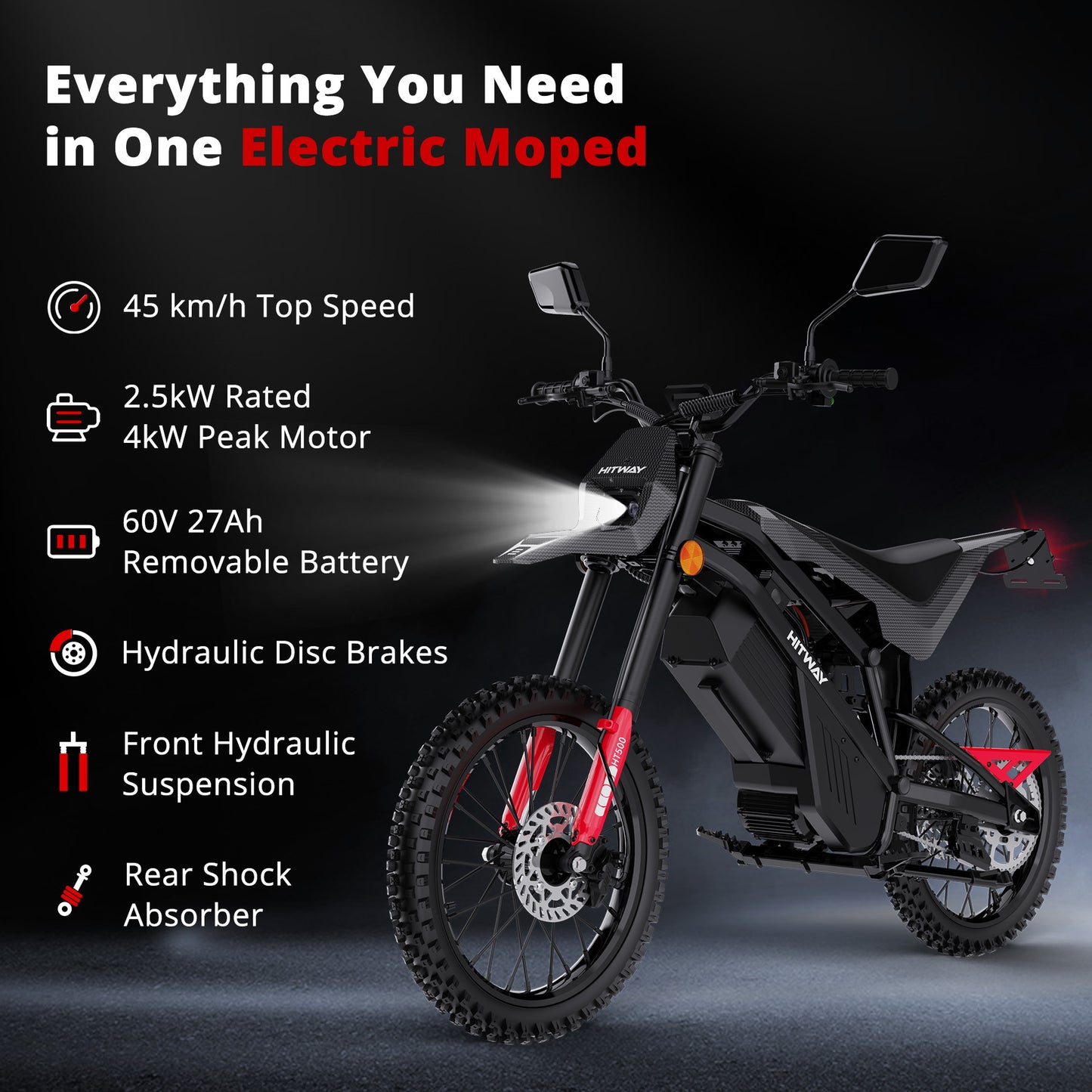 HT500 Electric Moped