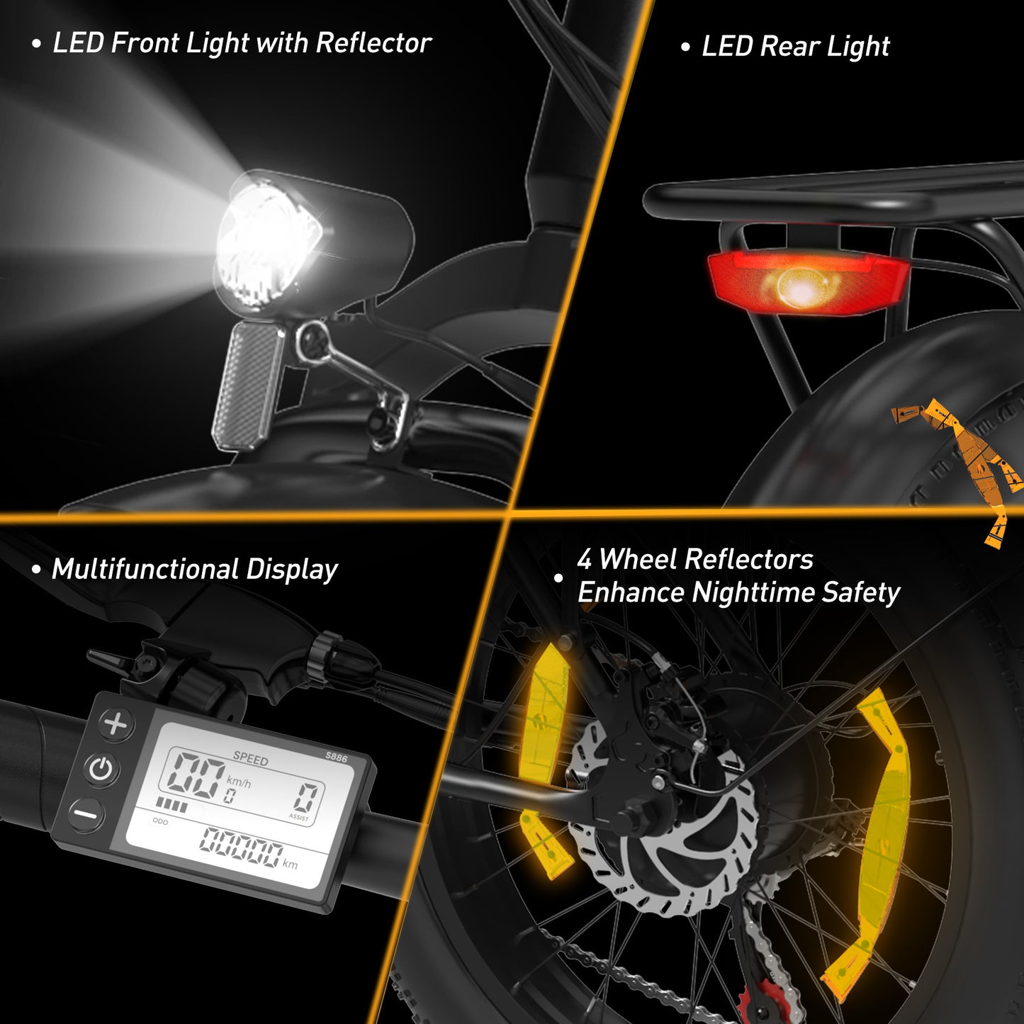 Vélo électrique pliant bk10s