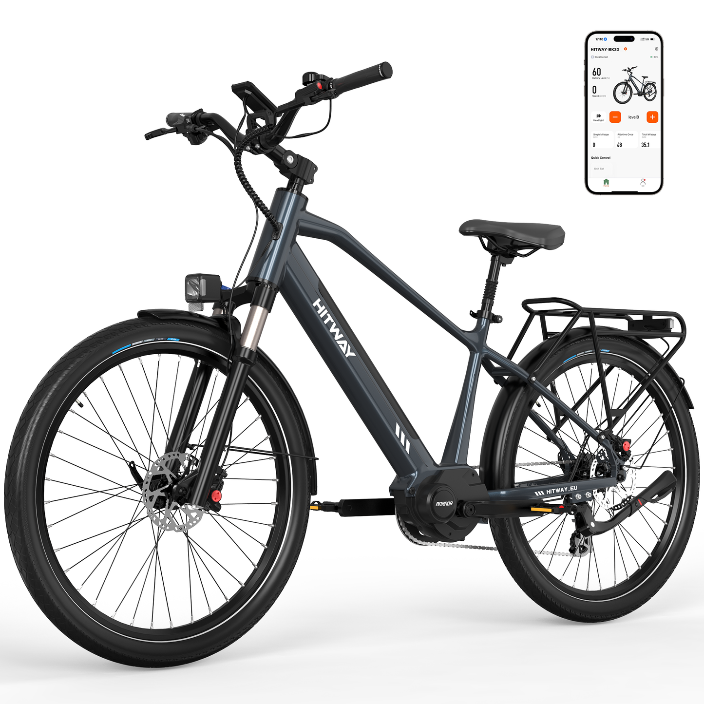 BK33 Mid-Drive Electric Bike