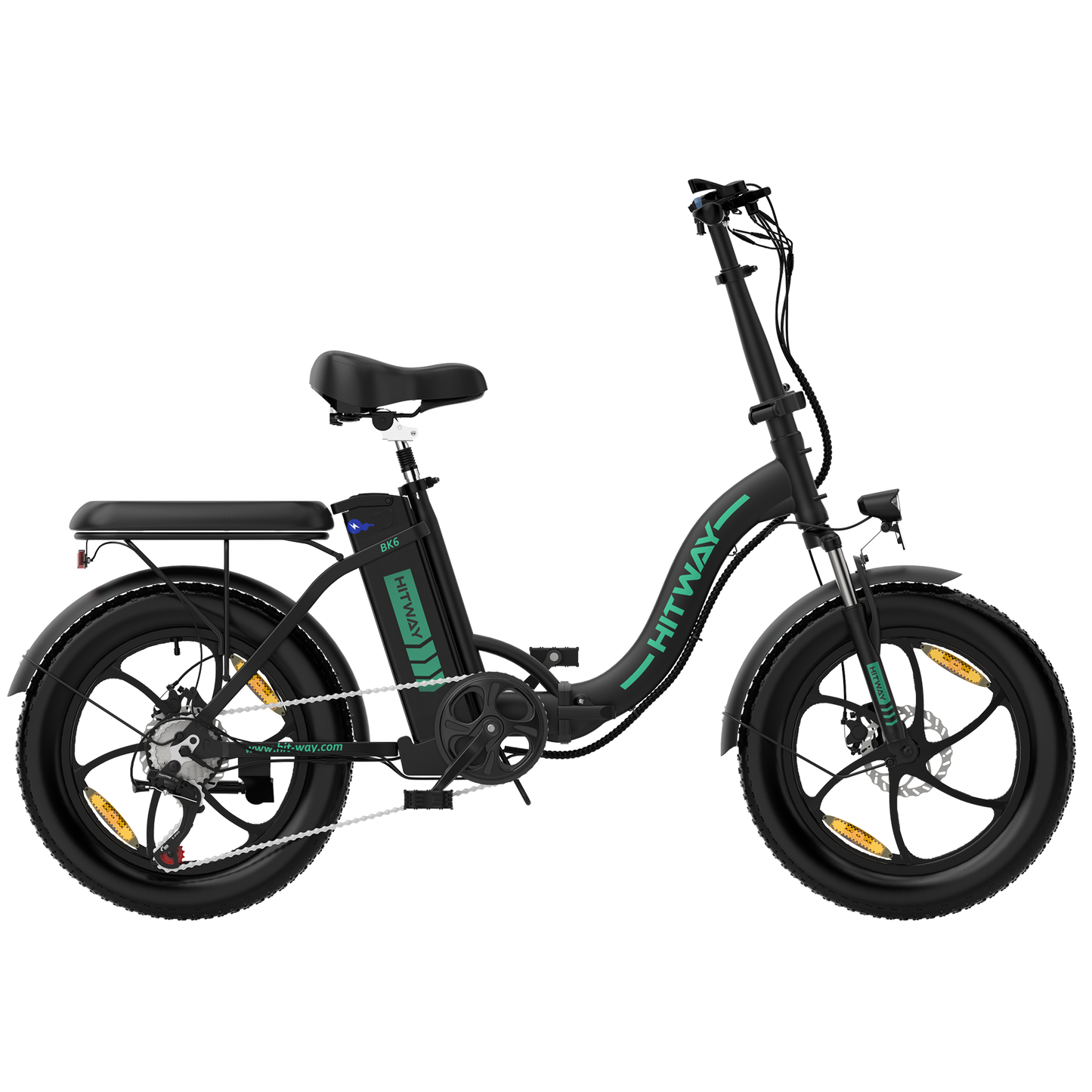 Bicicletta elettrica pieghevole BK6S