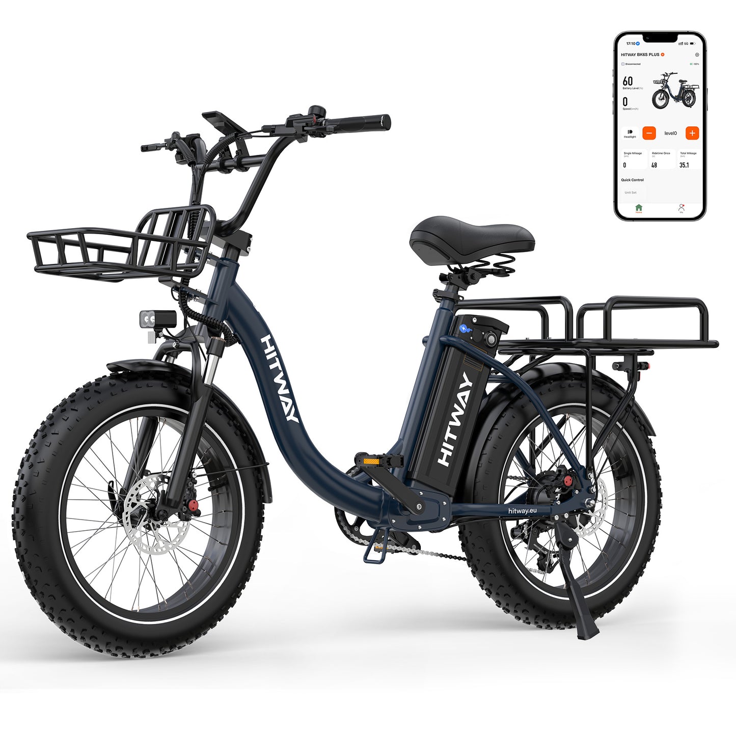 Vélo électrique cargo BK6S Plus