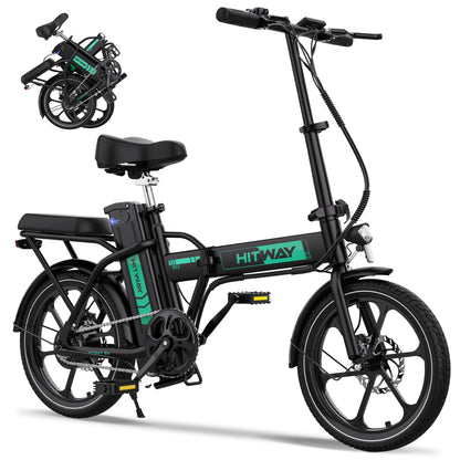 Bici elettrica pieghevole bk5