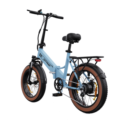 Bici Elettrica Pieghevole HITWAY BK10SP - 250W 48V 13Ah Per Off-road - Foto 8