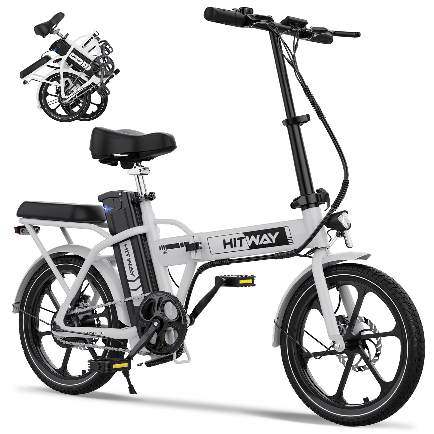 Bici elettrica pieghevole bk5