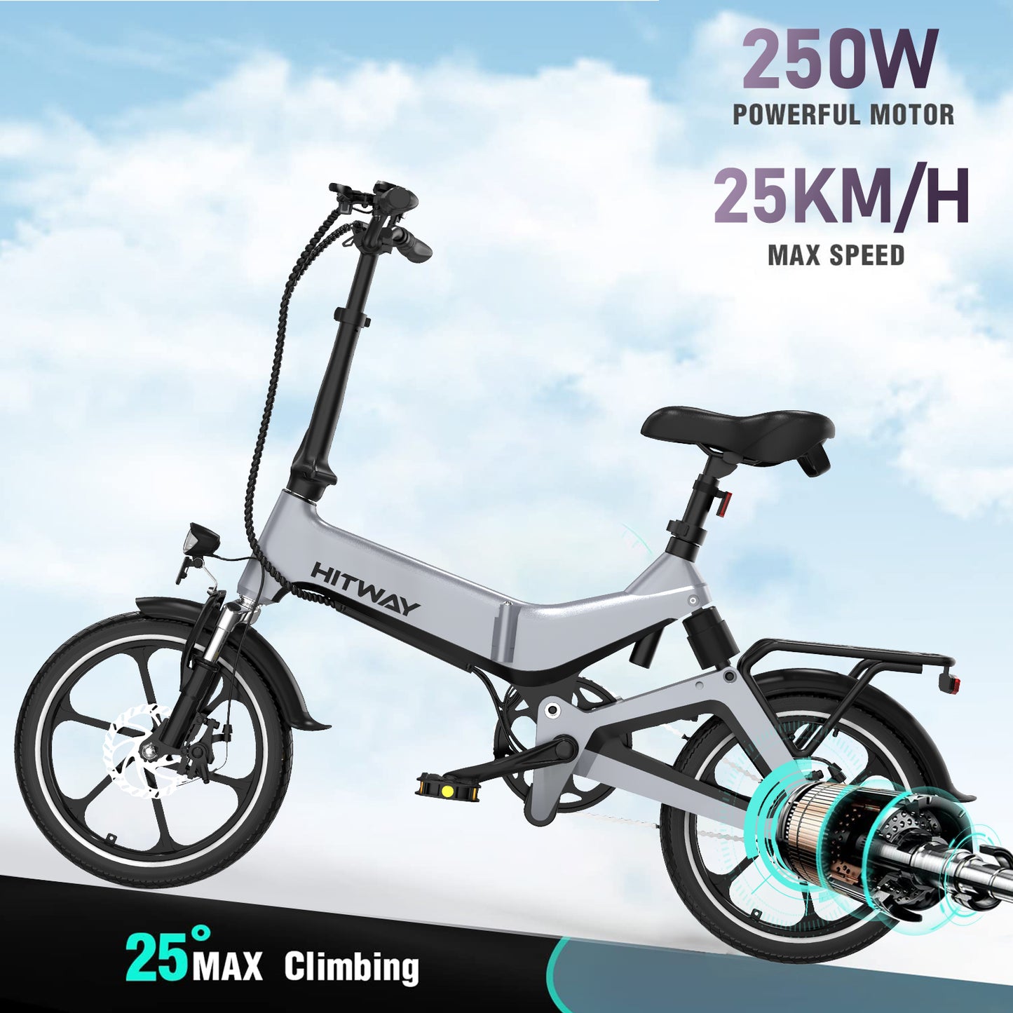 BK2 Folding Electric Bike