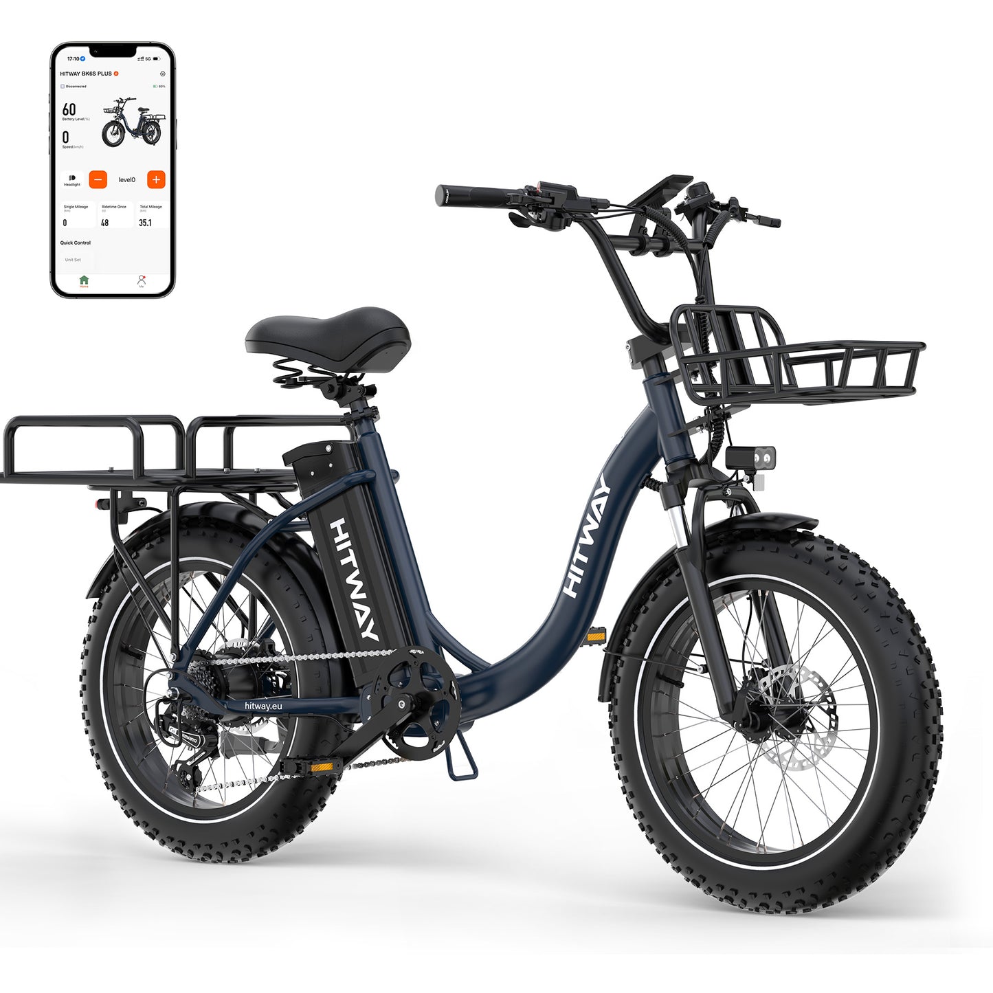 Vélo électrique cargo BK6S Plus