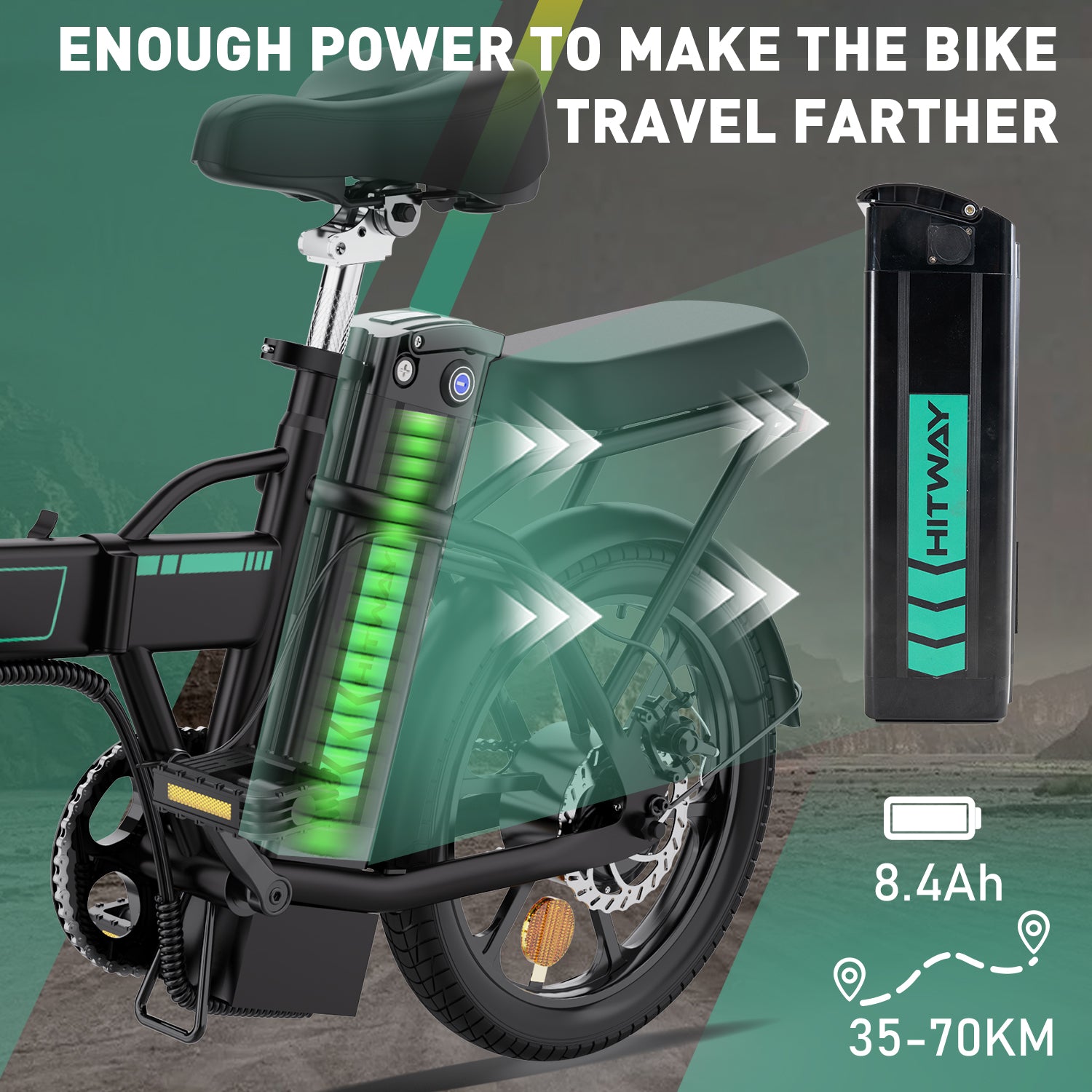 Vélo électrique pliant BK5