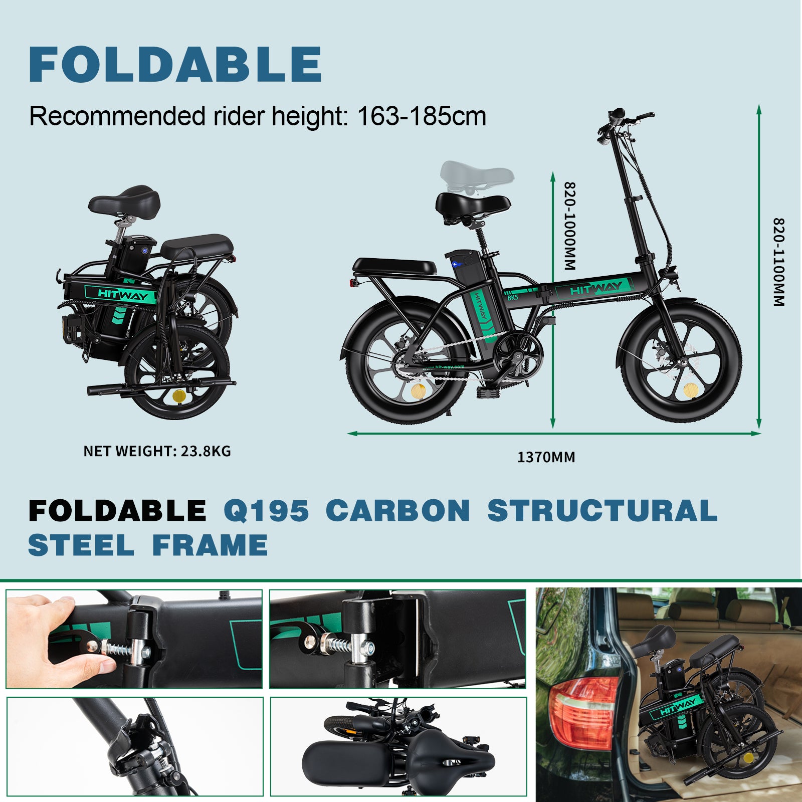 BK5 3.0 Folding Electric Bike