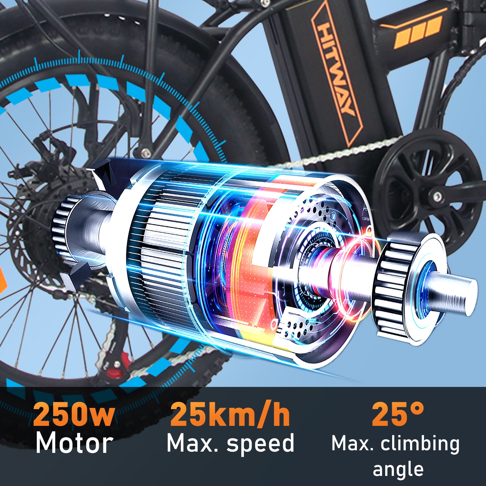 250w electric discount bike top speed