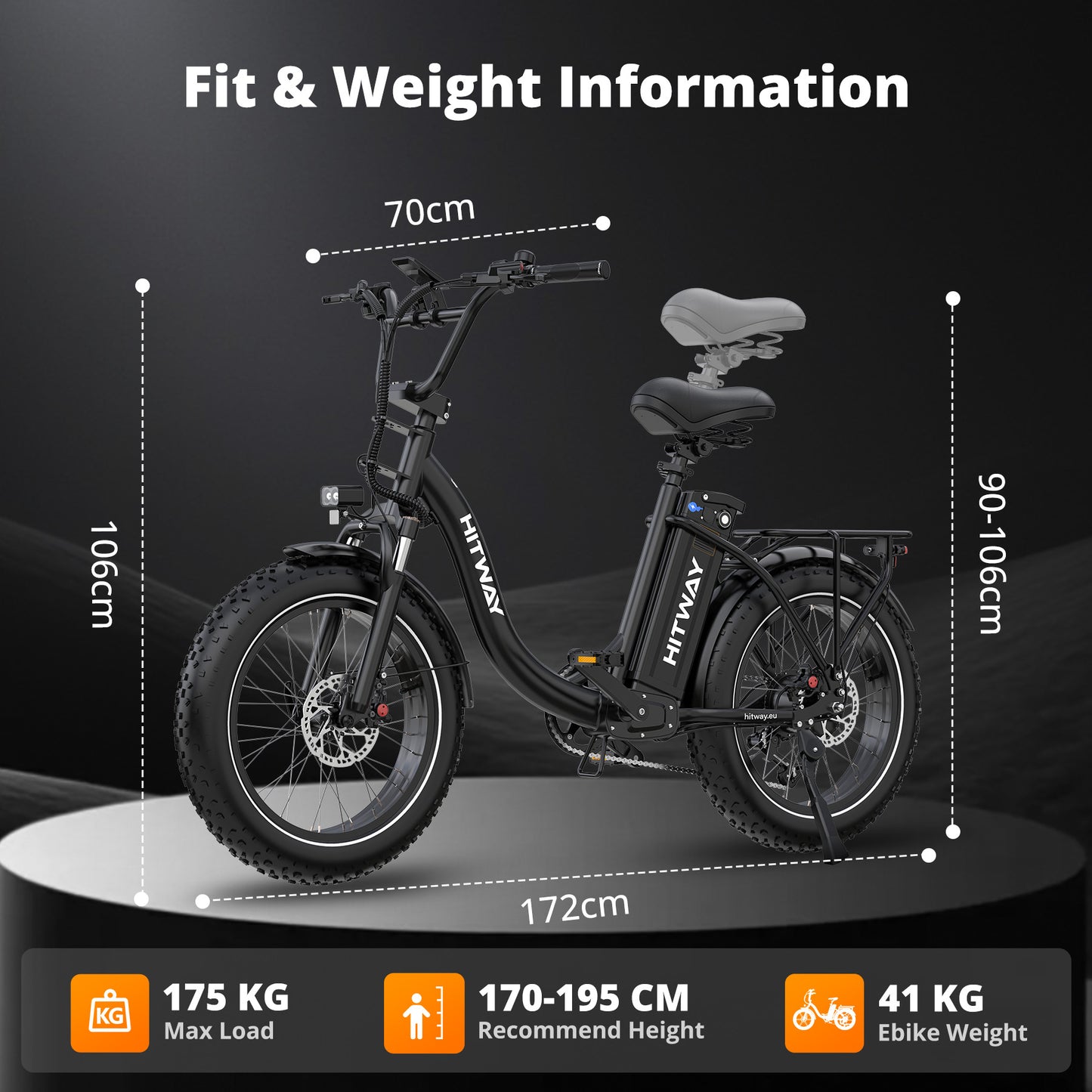 Vélo électrique cargo BK6S Plus