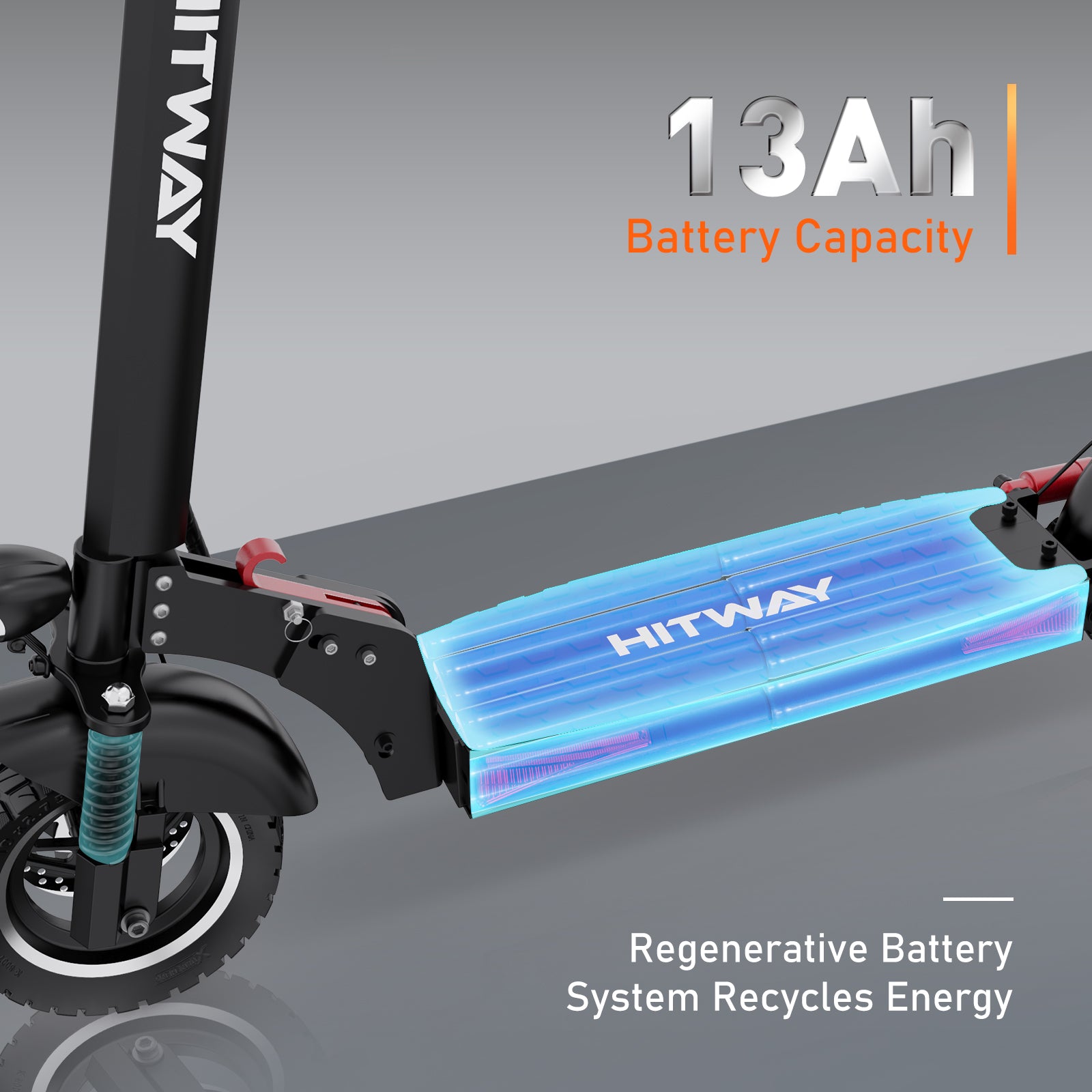 Hitway Electric Scooter H5 Pro, Folding, 200kg Payload, 40km Range