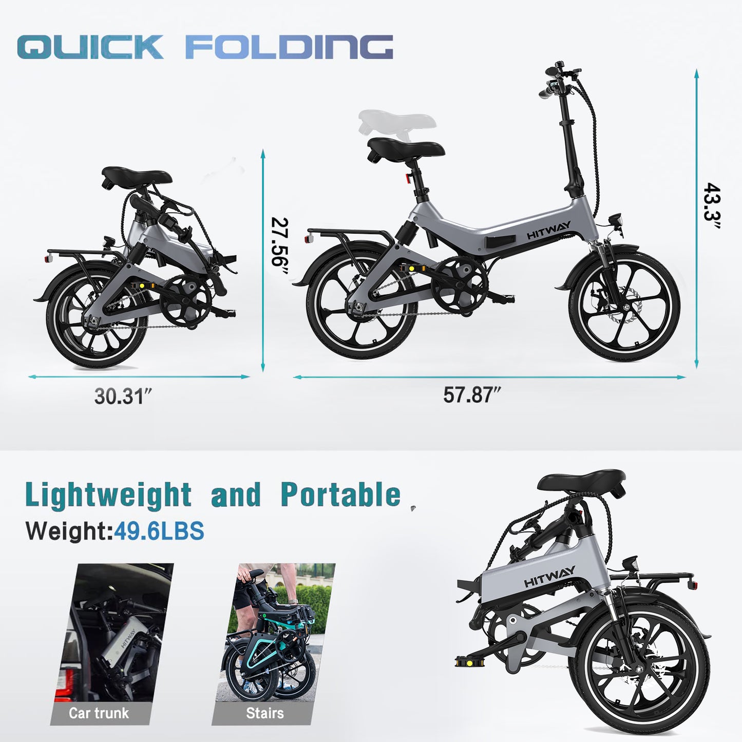 BK2 Folding Electric Bike