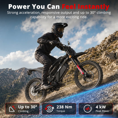 Bicicletă electrică Dirt HT500