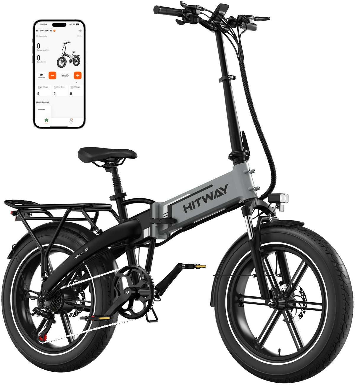 Vélo électrique pliant BK10S