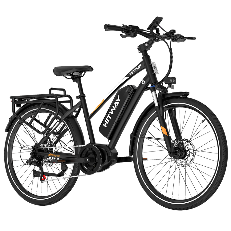 BK-U1 Elektrofahrrad mit mittlerem Antrieb, bis zu 180 km
