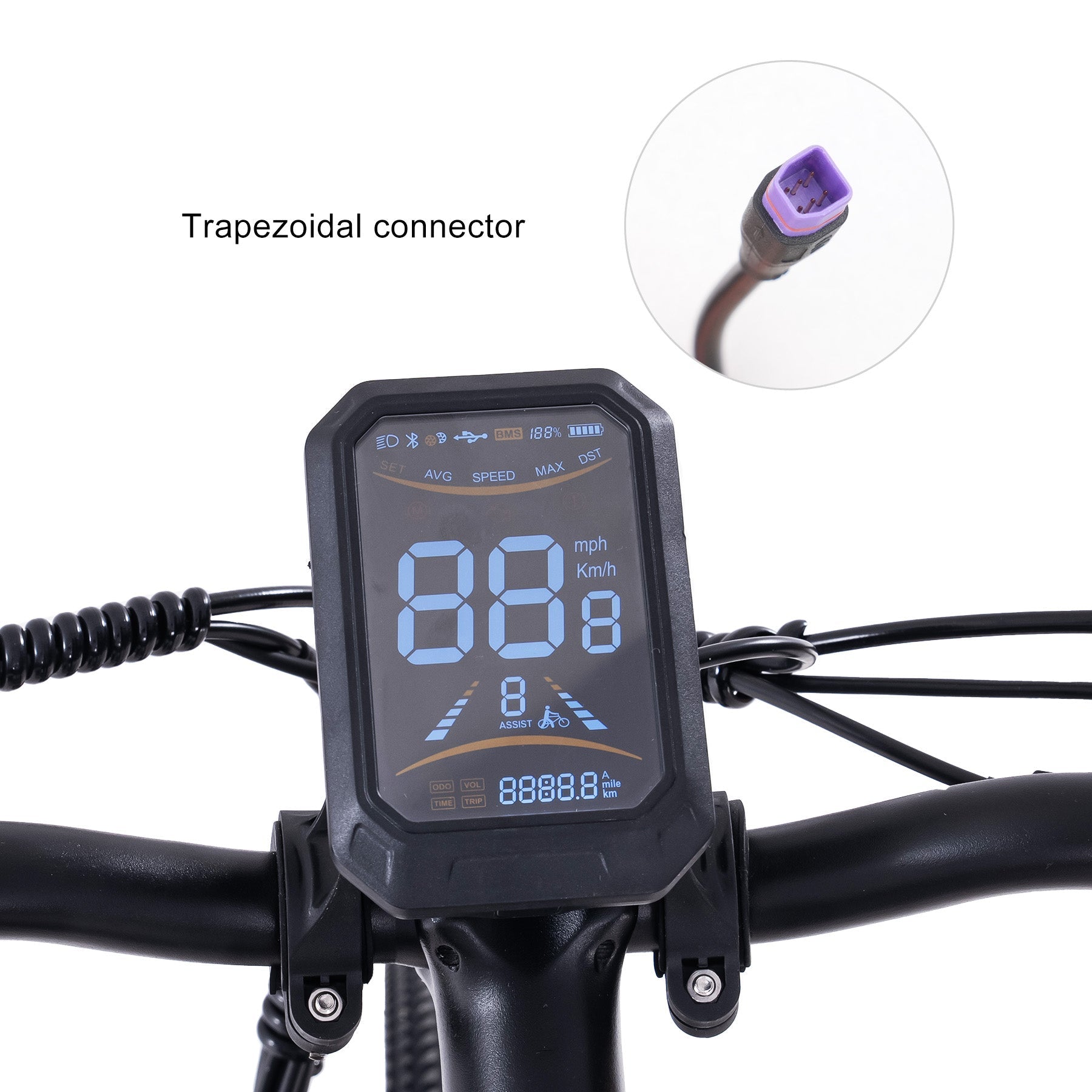 HITWAY BK15 Pro E-Bike-Display