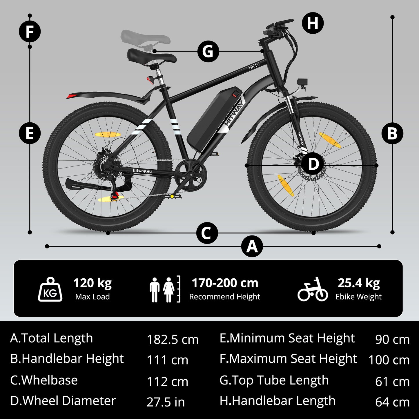 BK15 Pro 27,5 inch Electric Bike