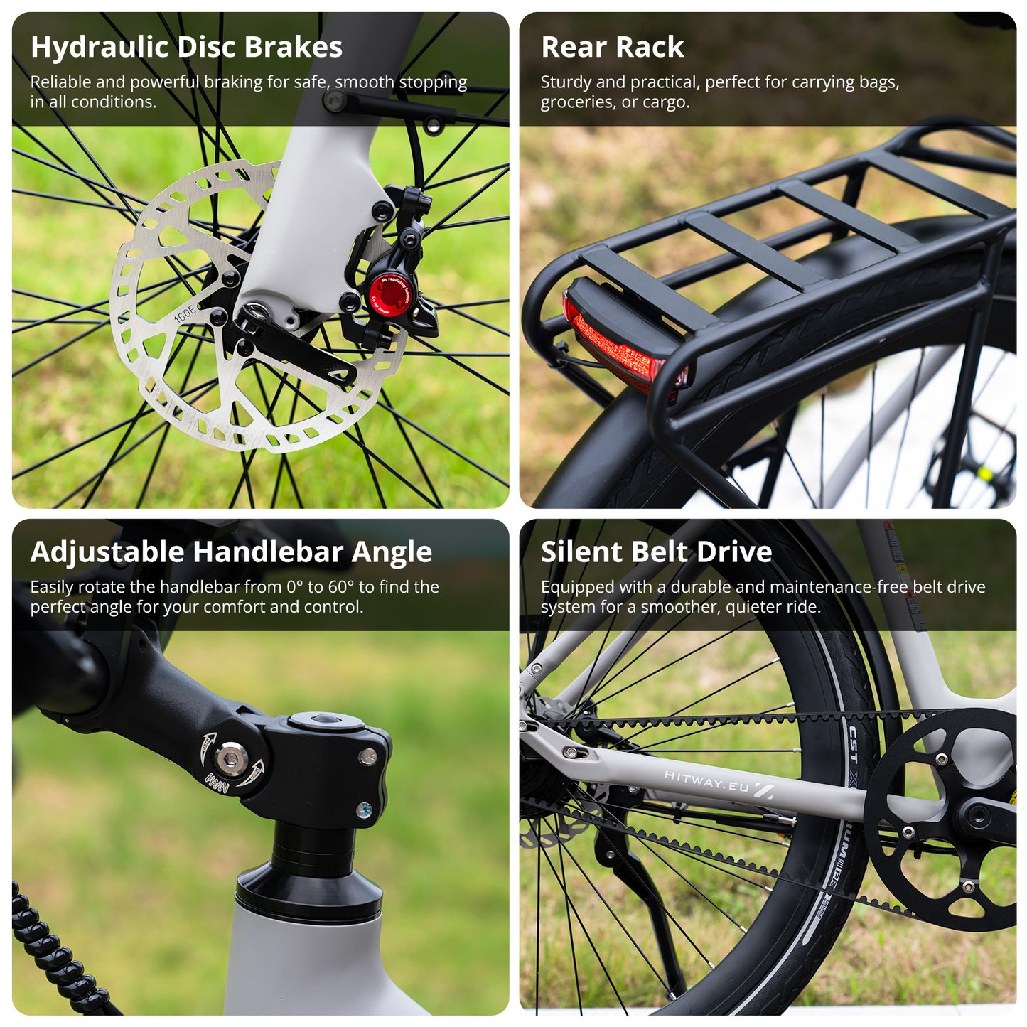 BK18 Pro Belt Drive Electric Bike