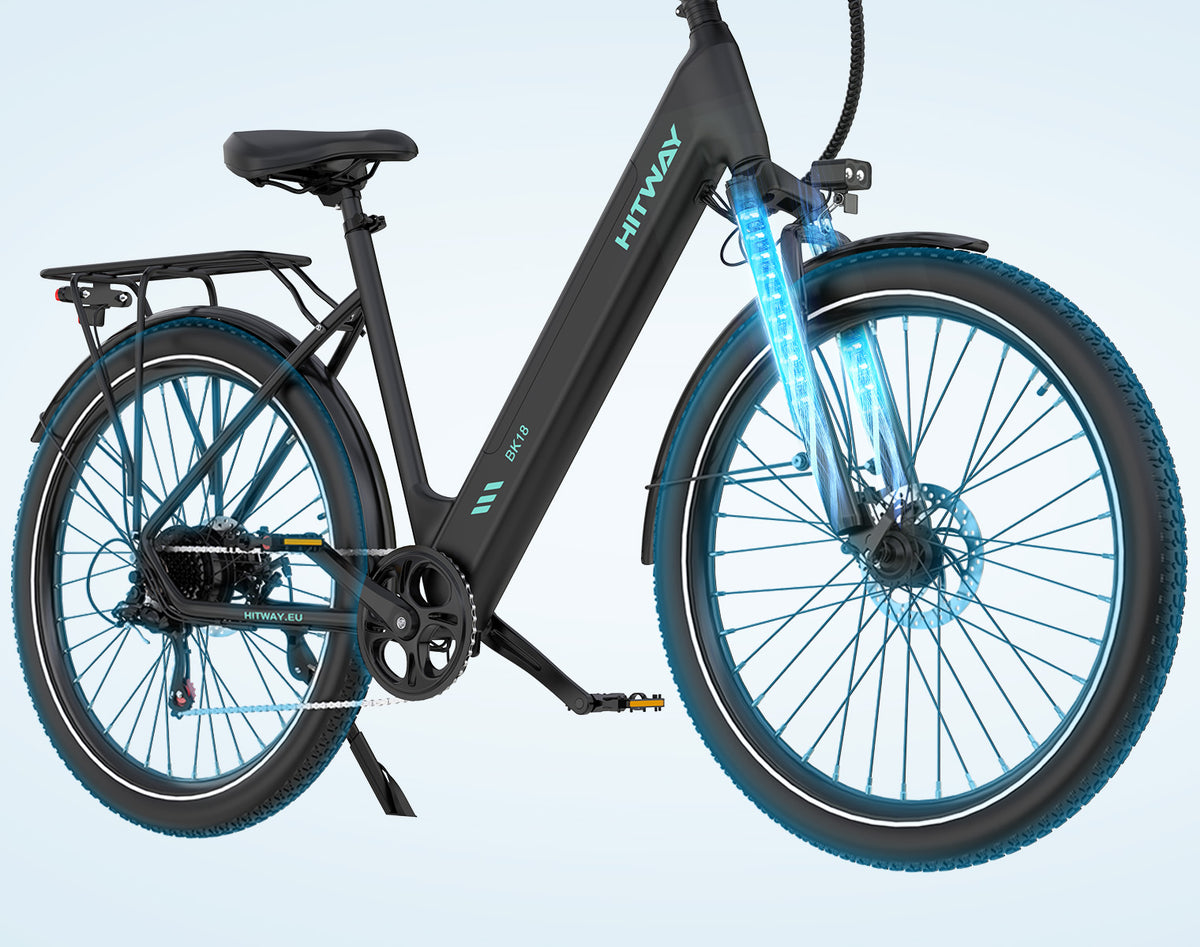 BK18S Elektrisches Citybike, 100 km Reichweite 27.5