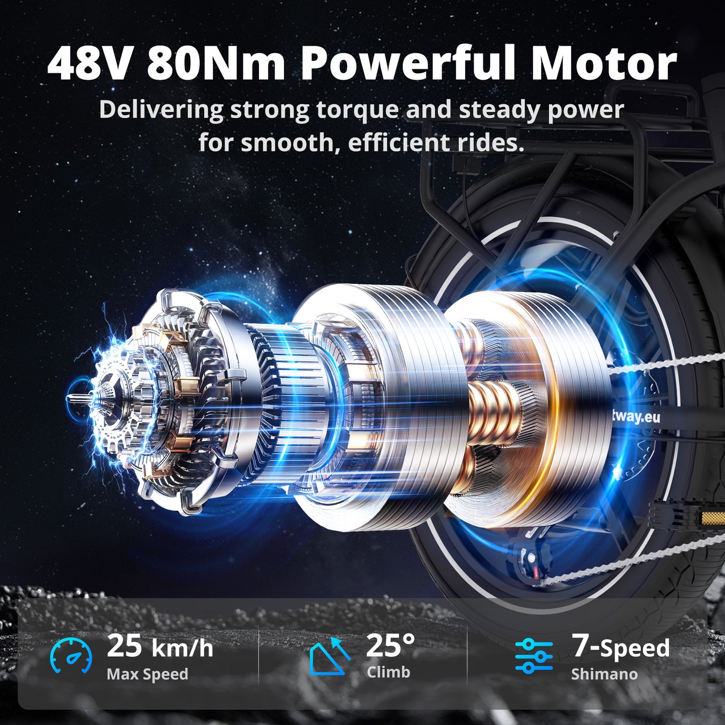 BK6S Pro Folding Electric Bike