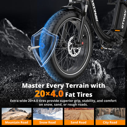 Vélo électrique cargo BK6S Plus