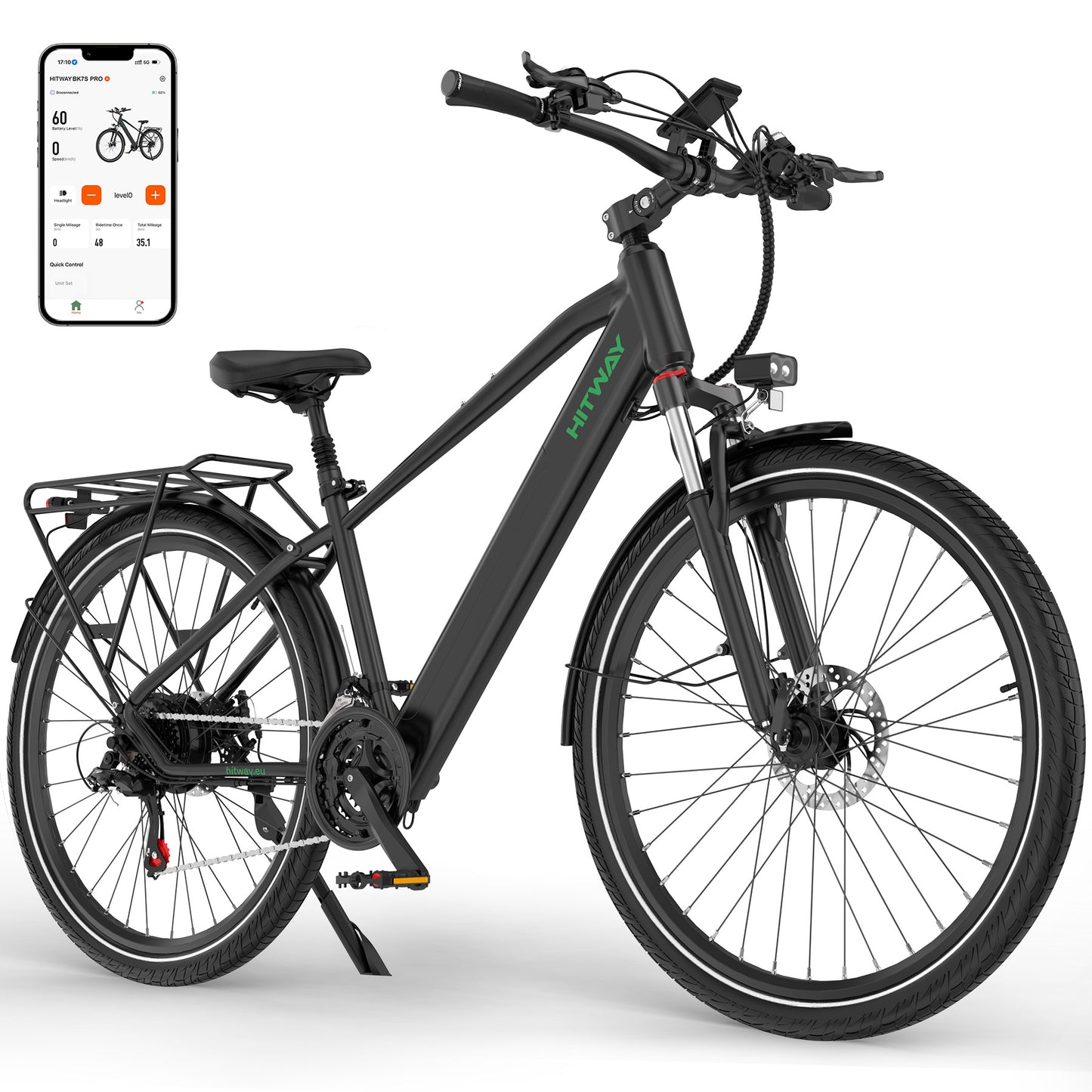 Vélo électrique BK7S Pro 27,5 pouces