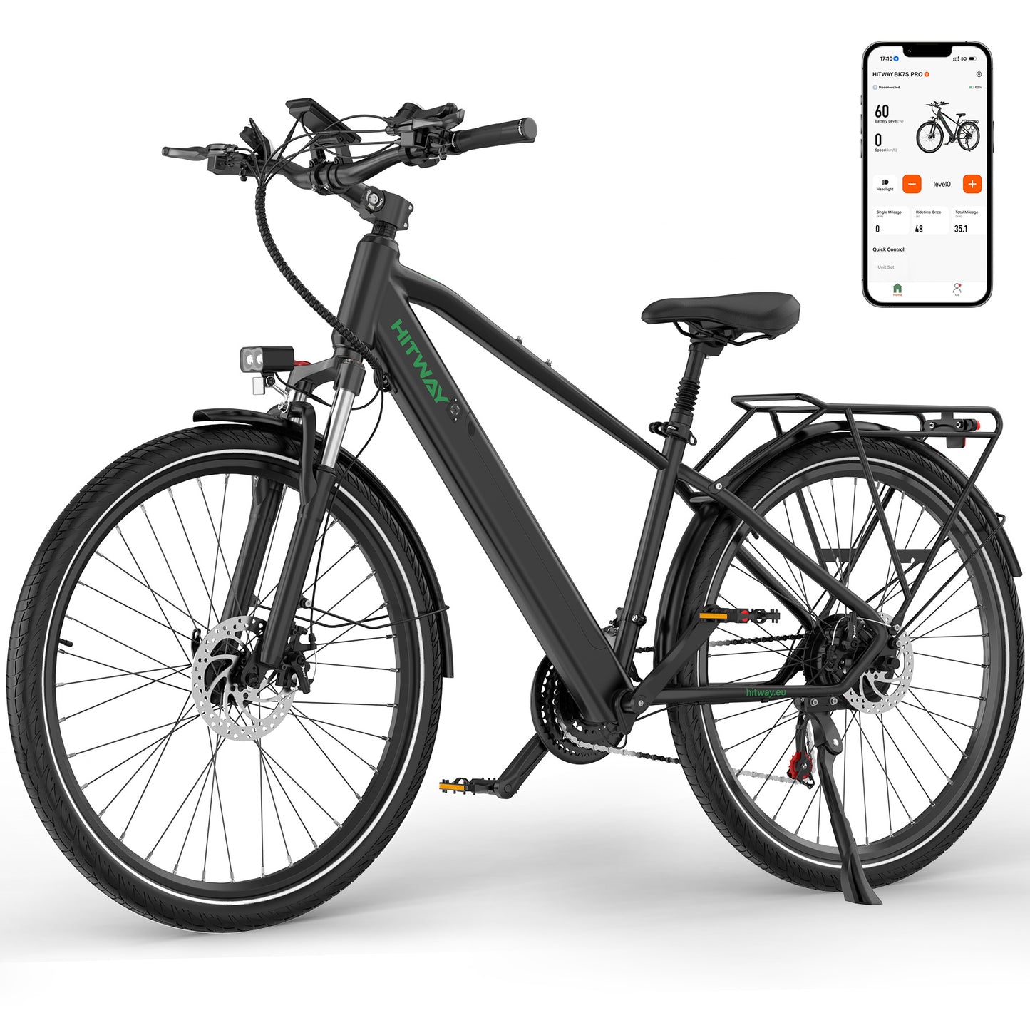 Vélo électrique BK7S Pro 27,5 pouces