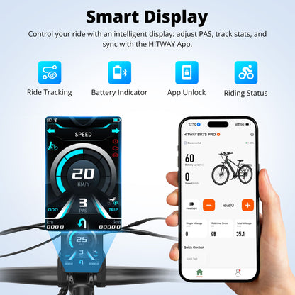 Vélo électrique BK7S Pro 27,5 pouces