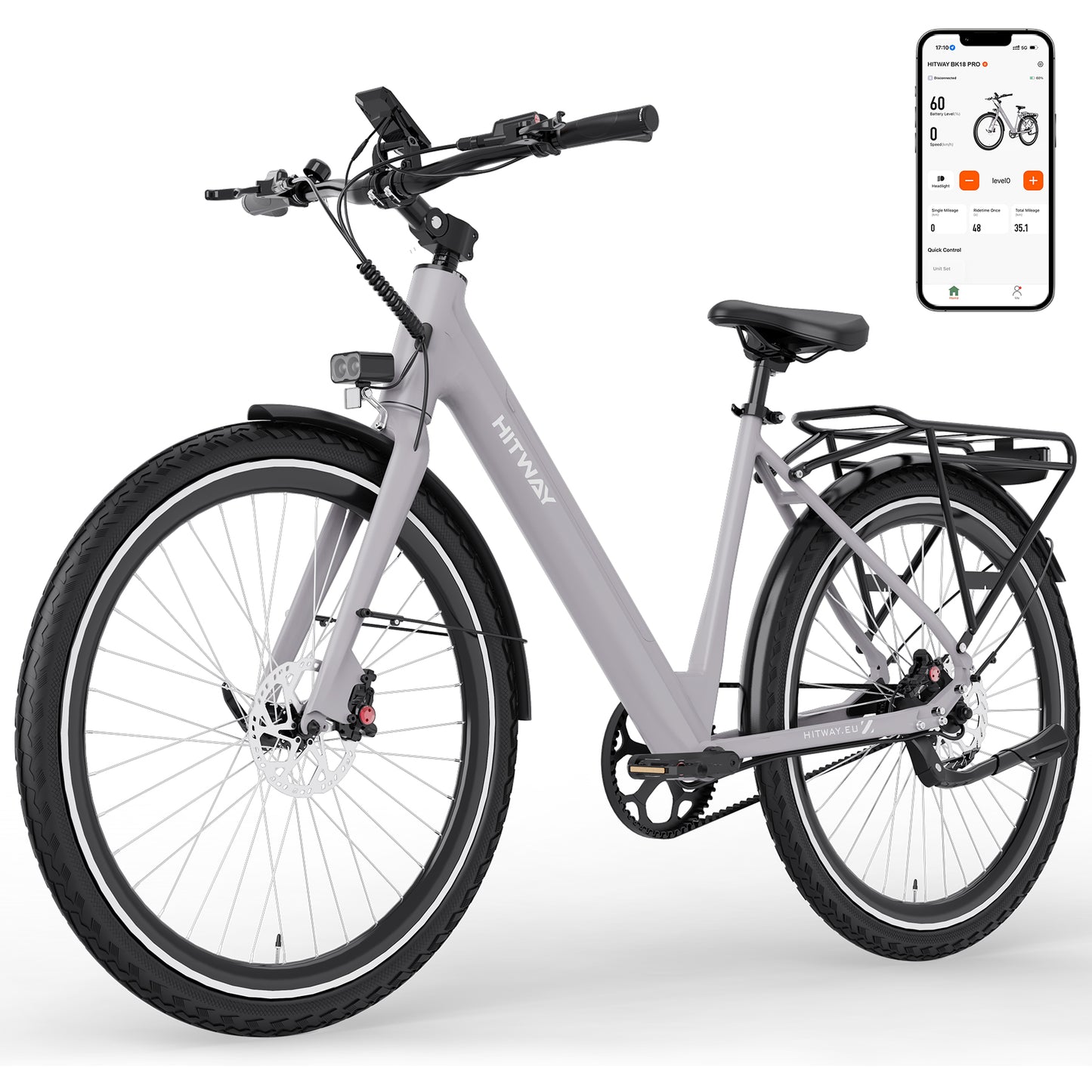 BK18 Pro Belt Drive Electric Bike