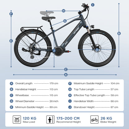 BK33 Mid-Drive Electric Bike