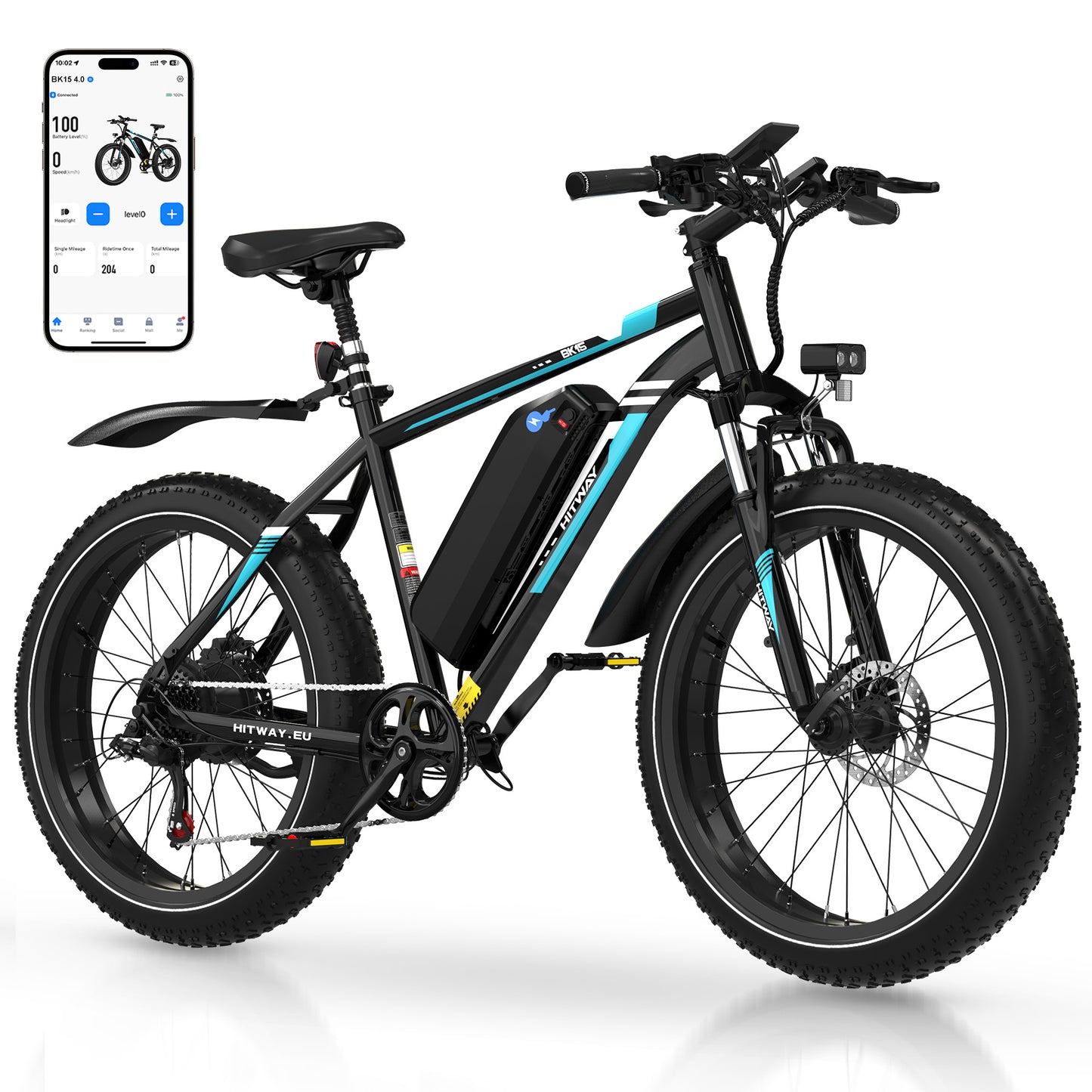 BK15 4.0 Fat Tire Electric Bike