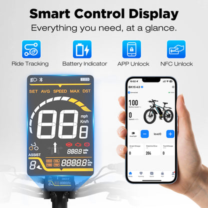 BK15 4.0 Fat Tire Electric Bike